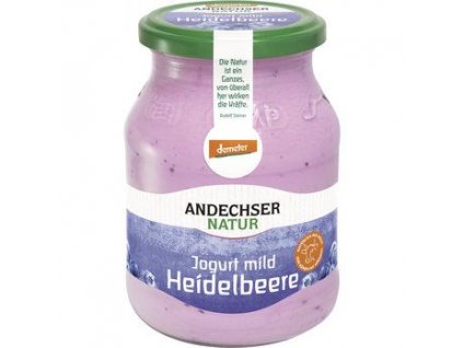 Andechser Natur Jogurt borůvka 500g bio