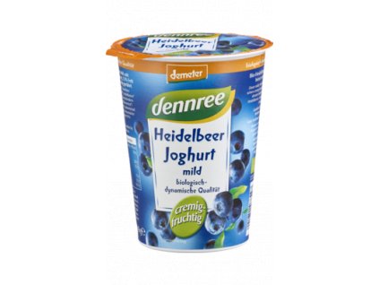 Dennree Jogurt čučoriedka 400g bio