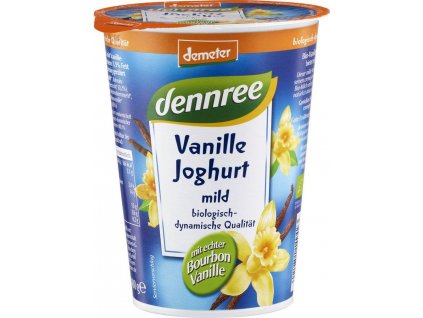 Dennree Yogurt vanilla 400g organic