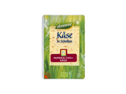 Dennree Cheese with paprika and chili 125 g organic