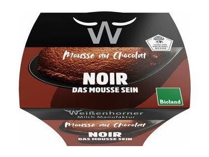 Weißenhorner Chocolate mousse dark chocolate 80g organic