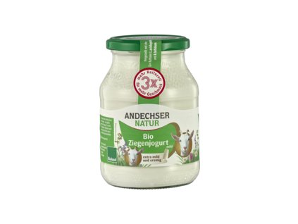 Jogurt kozi Andechser Natur biały 500g organiczny