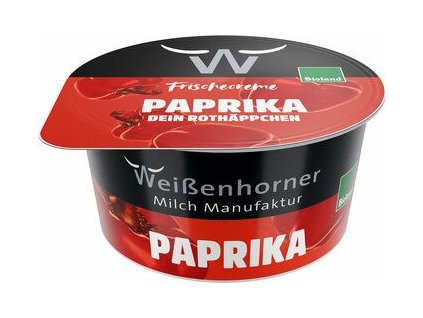 Weißenhorner Brânză proaspătă cremoasă cu boia de ardei 150g organic