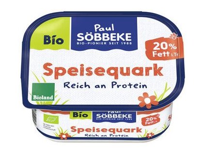 Söbbeke Félzsíros túró 250g bio