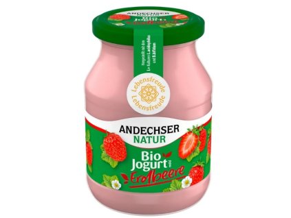 33591 andechser natur jogurt jahoda 500 g bio