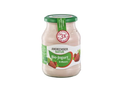 Andechser Natur Jogurt jahoda 500g bio
