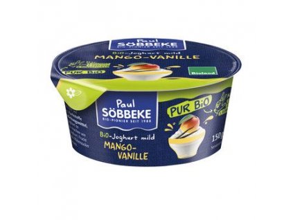 Iaurt Söbbeke Mango Vanilie 150g organic