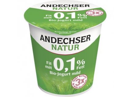 Andechser Natur Bílý jogurt odtučněný 500g bio
