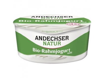 Andechser Natur Jogurt smetanový bílý 150g bio