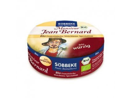 Söbbeke Brânză moale Monsieur Jean Bernard picant 200g organic