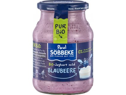 Söbbeke Jogurt borůvkový 500g bio