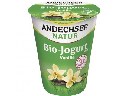 Andechser Natur Jogurt vanilka 400g bio