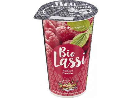 Molkerei Biedermann Lassi raspberry 230ml organic