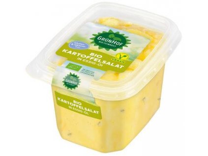 Grünhof Sałatka ziemniaczana z octem i olejem 400g ekologiczna
