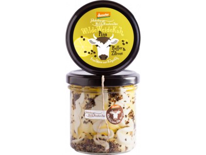 Jakobsberger Käse Pfeffer und Zitrone 140g Bio