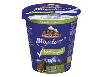BGL Jogurt bílý bez laktózy 150g bio