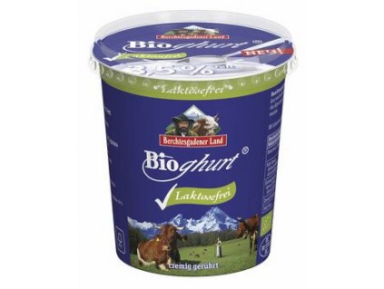 BGL Jogurt bílý bez laktózy 400g bio