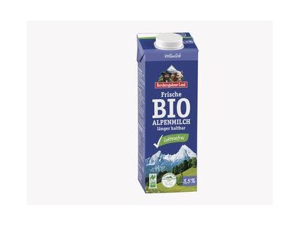 BGL Čerstvé alpské mléko bez laktózy 3,5% delší trvanlivost 1l bio