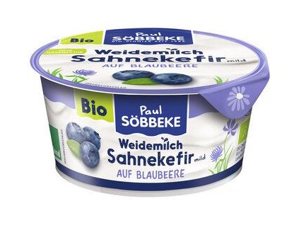 43086 sobbeke kefir smetanovy boruvka 150g bio