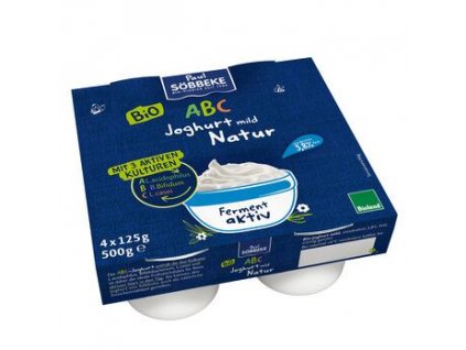 Söbbeke Iaurt moale 4x125g organic