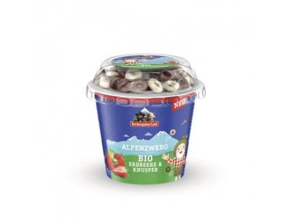 BGL Jahodový jogurt s křupinkami 137g bio