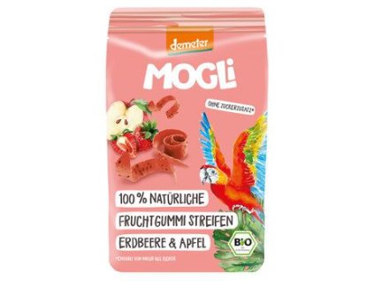 MOGLi Strawberry strips 25g organic