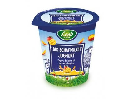 Jogurt Leeb z mleka owczego mango 125g organiczny
