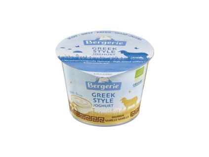 Bergerie Ovčí jogurt na řecký způsob vanilka 250g bio