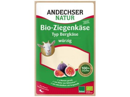 Andechser Natur Horský kozí sýr 100g bio