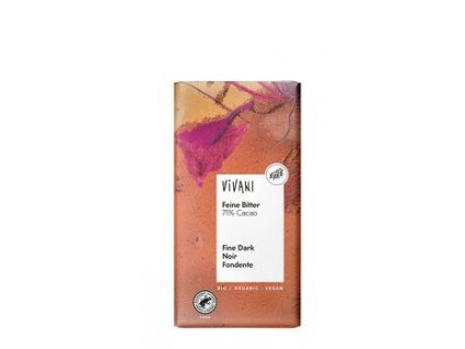Vivani Edelbitterschokolade 71% 100g bio