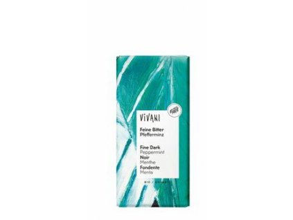 Vivani Edelbitter Minzschokolade 100g bio