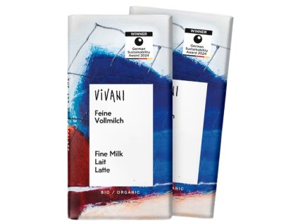44424 vivani mlecna cokolada mini 12 5 g bio