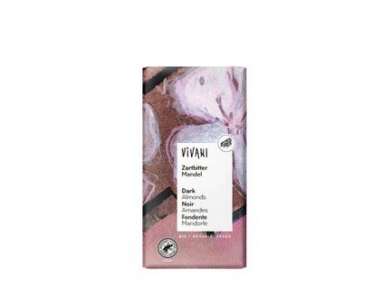 Vivani Bitter almond chocolate 100g organic