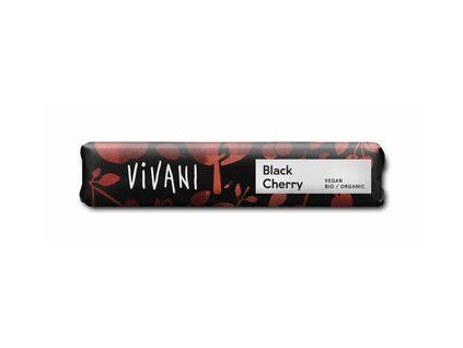 Vivani Bitter Cherry csokoládészelet 35g Bio