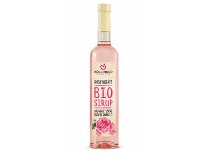 B Höllinger Sirup kvet ruže 500 ml bio