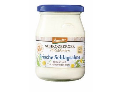 Schrozberger Friss tejszínhab 250g bio
