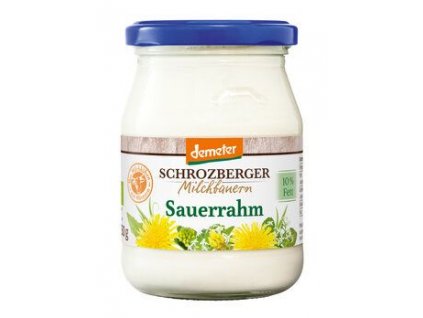 Schrozberger Sour cream 10% 250g organic
