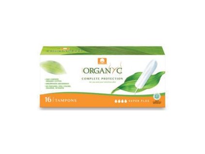 Organyc Tampons SUPER PLUS 16 pcs eco