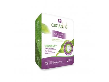 Organyc Inkontinencia bugyi L 12db eco