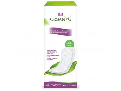 Organyc Inkontinenčné ultratenké vložky 24ks eco