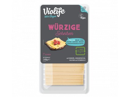 Violife Gemüsekäse würzige Scheiben 140 g