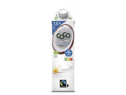 Dr. Antonio Martins Kokosmilch 3,8% 1l Bio