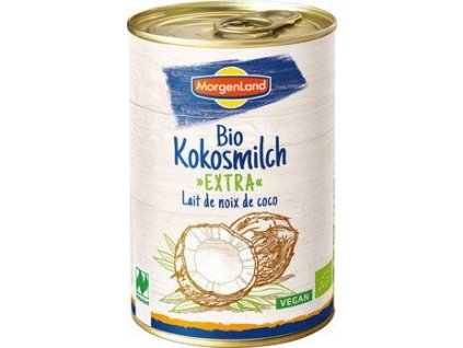 MorgenLand Kokosové mléko extra 400ml bio