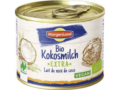 MorgenLand Kokosové mléko extra 200ml bio