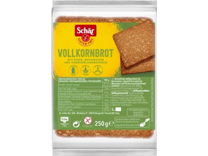 Schär Celozrnný chlieb 250g