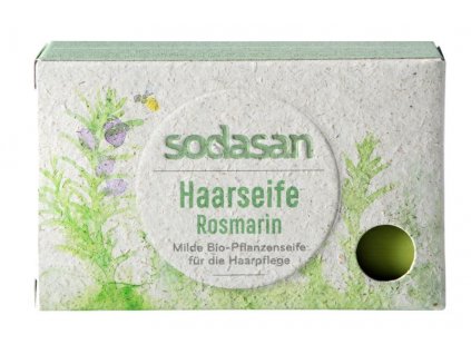 Sodasan Šampón tuhý rozmarín 100g eco