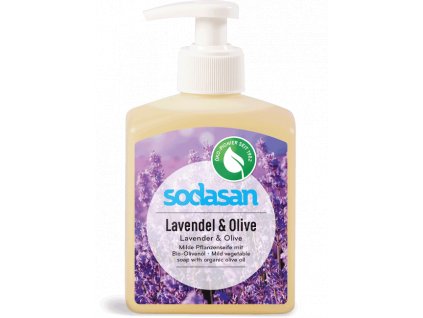 Sodasan Flüssigseife Lavendel und Olive 300ml Öko