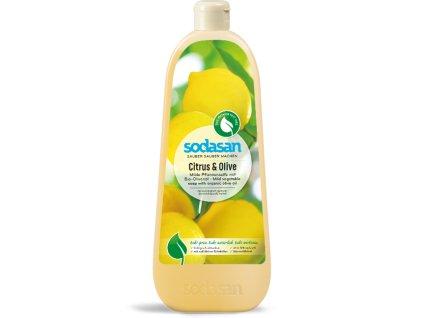 45444 sodasan mydlo tekute citrus a olivy 1l eco
