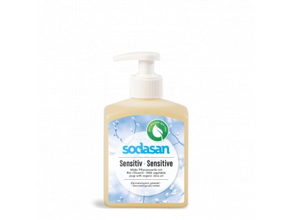Sodasan Mydło w płynie do skóry wrażliwej 300ml eko