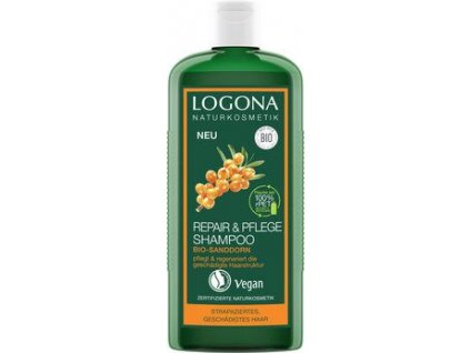 Logona Šampón obnova a starostlivosť rakytník 250ml eco